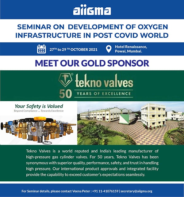 All India Industrial Gases Manufacturers’ Association (AIIGMA) Seminar on 'Development of Oxygen Infrastructure in post COVID world' in Mumbai
